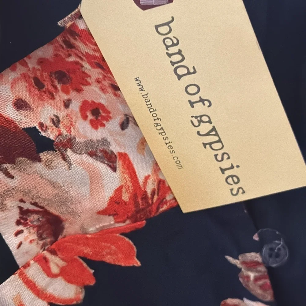 Floral Black Maxi Dress - Picture 8 of 8